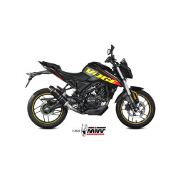 Ligne complète MIVV GP Noir - Voge 125 R 2023-24