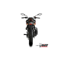 Ligne complète MIVV GP Noir - Voge 125 R 2023-24