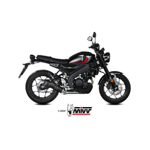 Ligne complète MIVV GP carbone - Yamaha 125 XSR 2022-24