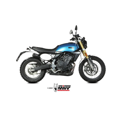 Silencieux MIVV X-M1 noir - Fantic 700 Caballero