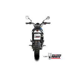 Silencieux MIVV X-M1 noir - Fantic 700 Caballero