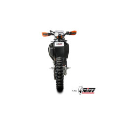 Silencieux MIVV STR-1 Noir - KTM SMC 690 R et Enduro