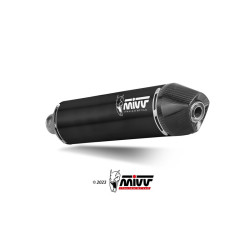 Silencieux MIVV STR-1 Noir - KTM SMC 690 R et Enduro