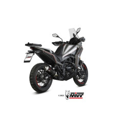 Silencieux MIVV Dakar Noir - Moto Morini 650 X-Cape