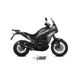 Silencieux MIVV Dakar Noir - Moto Morini 650 X-Cape