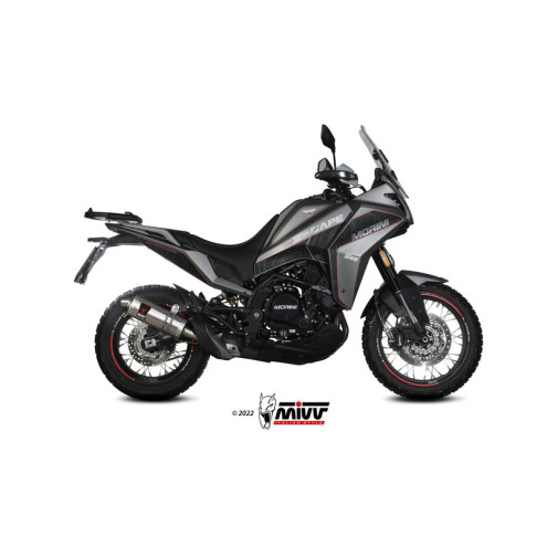 Silencieux MIVV Dakar Inox - Moto Morini 650 X-Cape