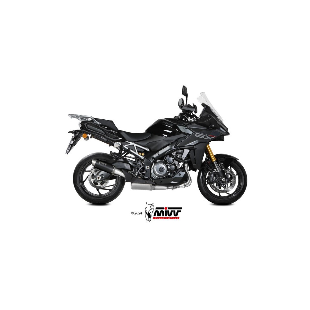 Silencieux MIVV GP Pro Noir - Suzuki GSX-S 1000