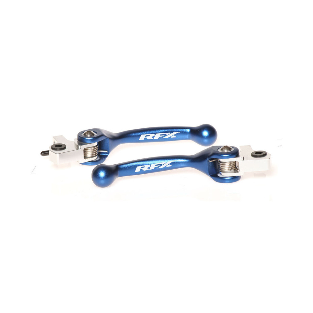 Ensemble de leviers retournables forgés RFX Race - bleu