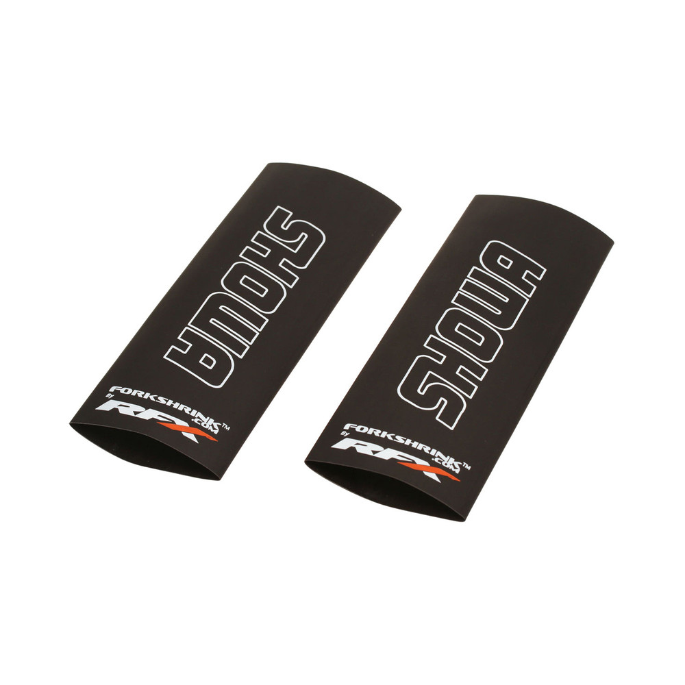 Protection de fourche supérieure RFX Race Series Forkshrink logo Showa - blanc