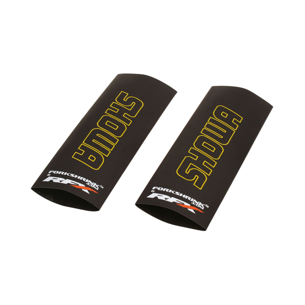 Protection de fourche supérieure RFX Race Series Forkshrink logo Showa - jaune
