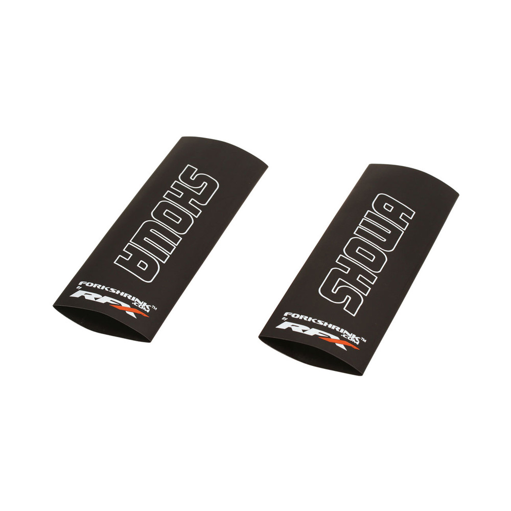 Protection de fourche supérieure RFX Race Series Forkshrink logo Showa - blanc