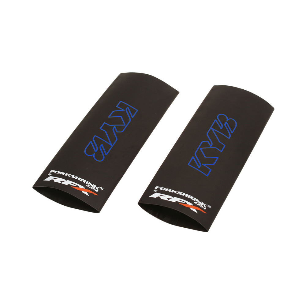 Protection de fourche supérieure RFX Race Series Forkshrink logo KYB - bleu