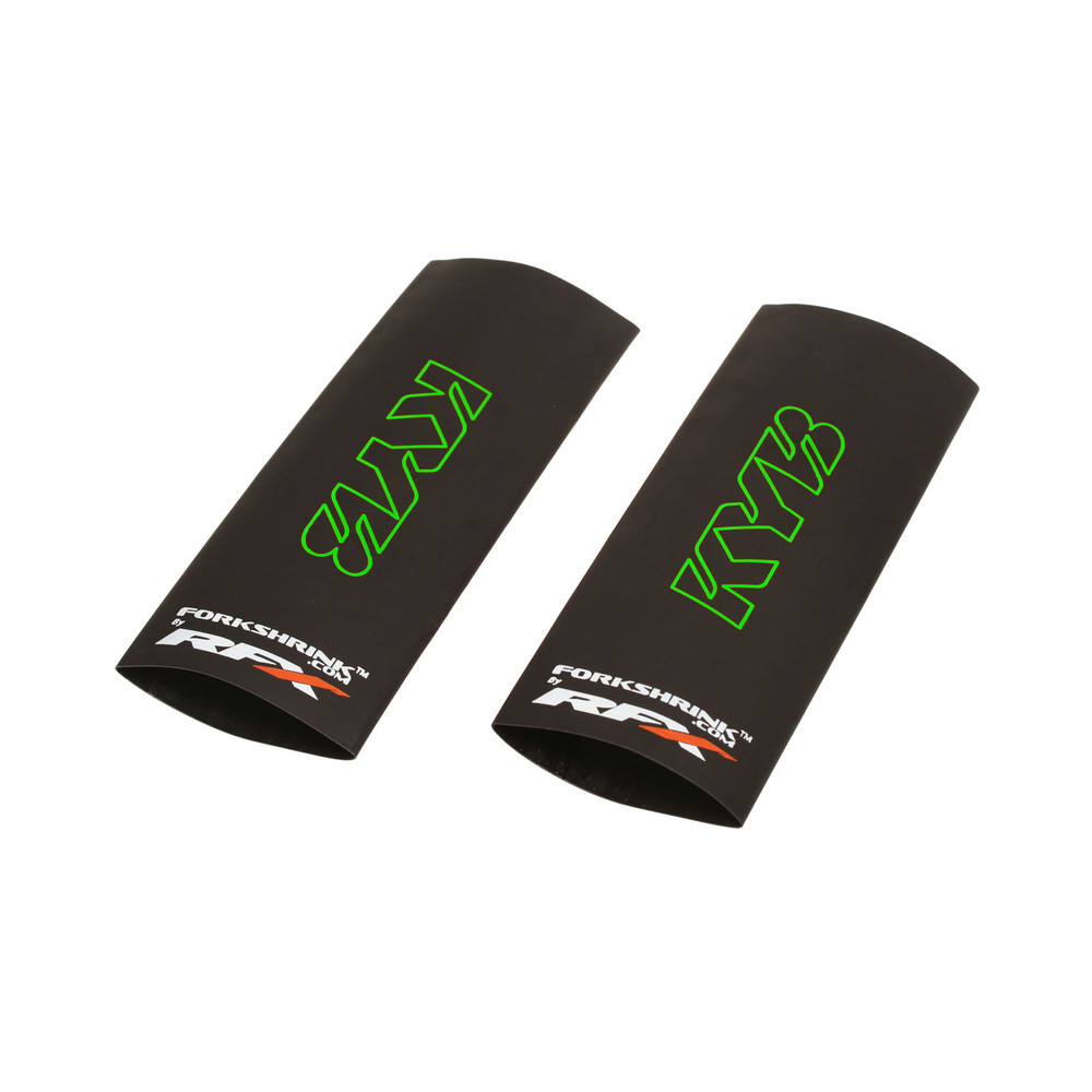 Protection de fourche supérieure RFX Race Series Forkshrink logo KYB - vert