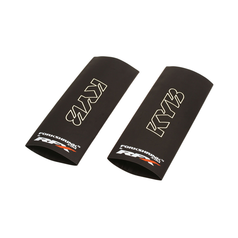 Protection de fourche supérieure RFX Race Series Forkshrink logo KYB - blanc