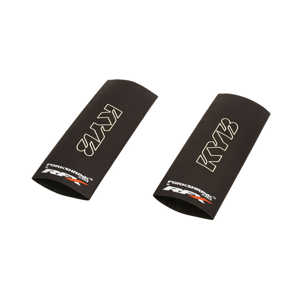 Protection de fourche supérieure RFX Race Series Forkshrink logo KYB - blanc