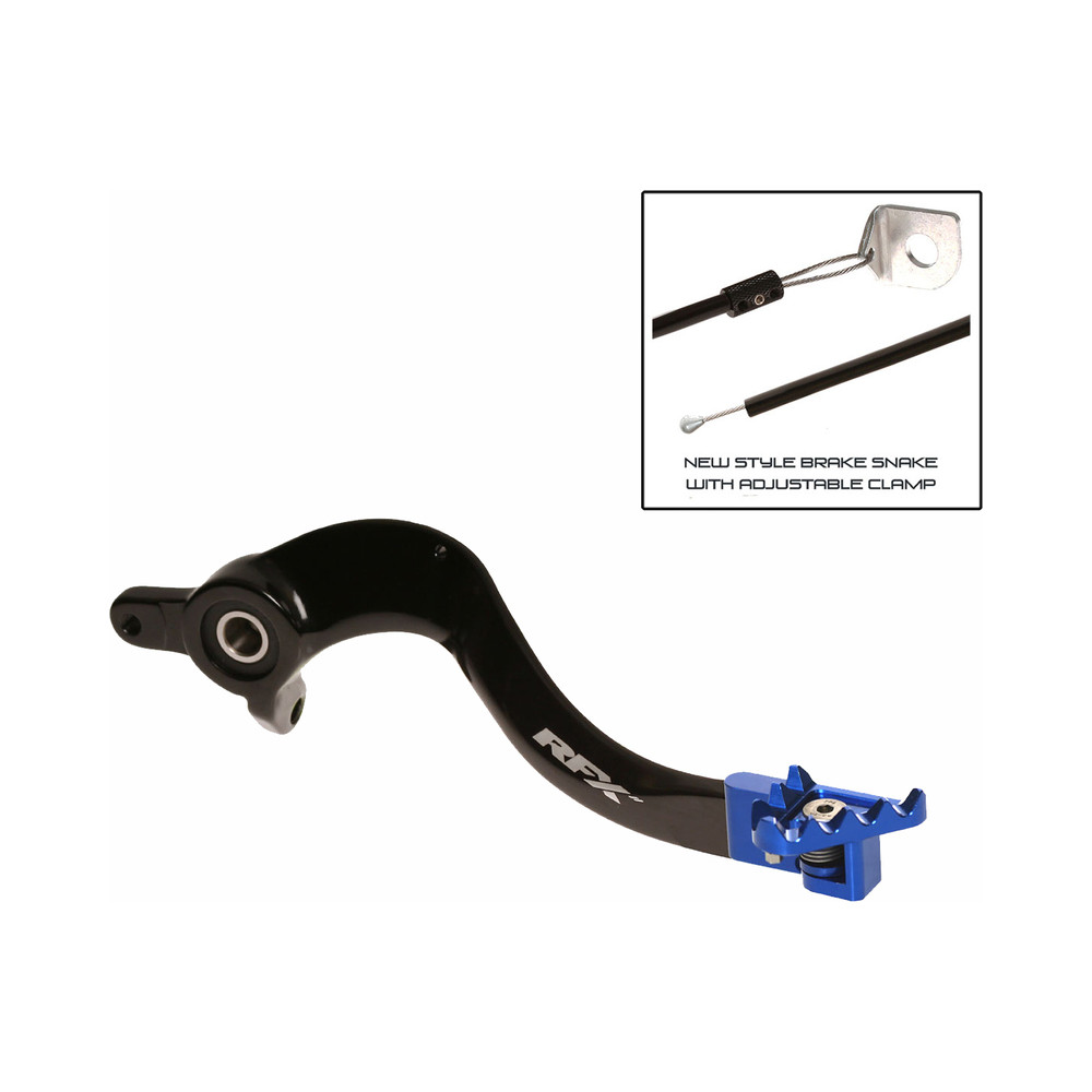 Pédale de frein arrière RFX Pro FT - bleu