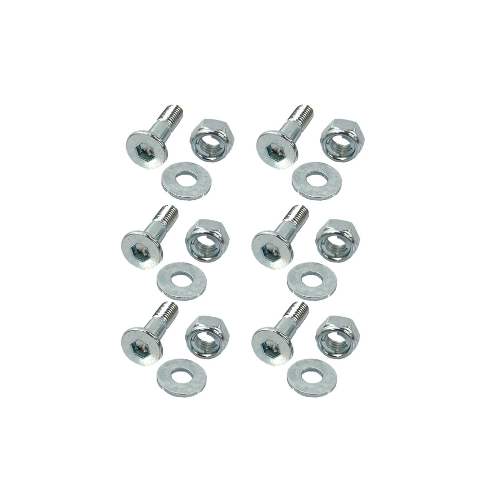 Kit visserie de couronne RFX Race M8 x 30mm - 6 pièces