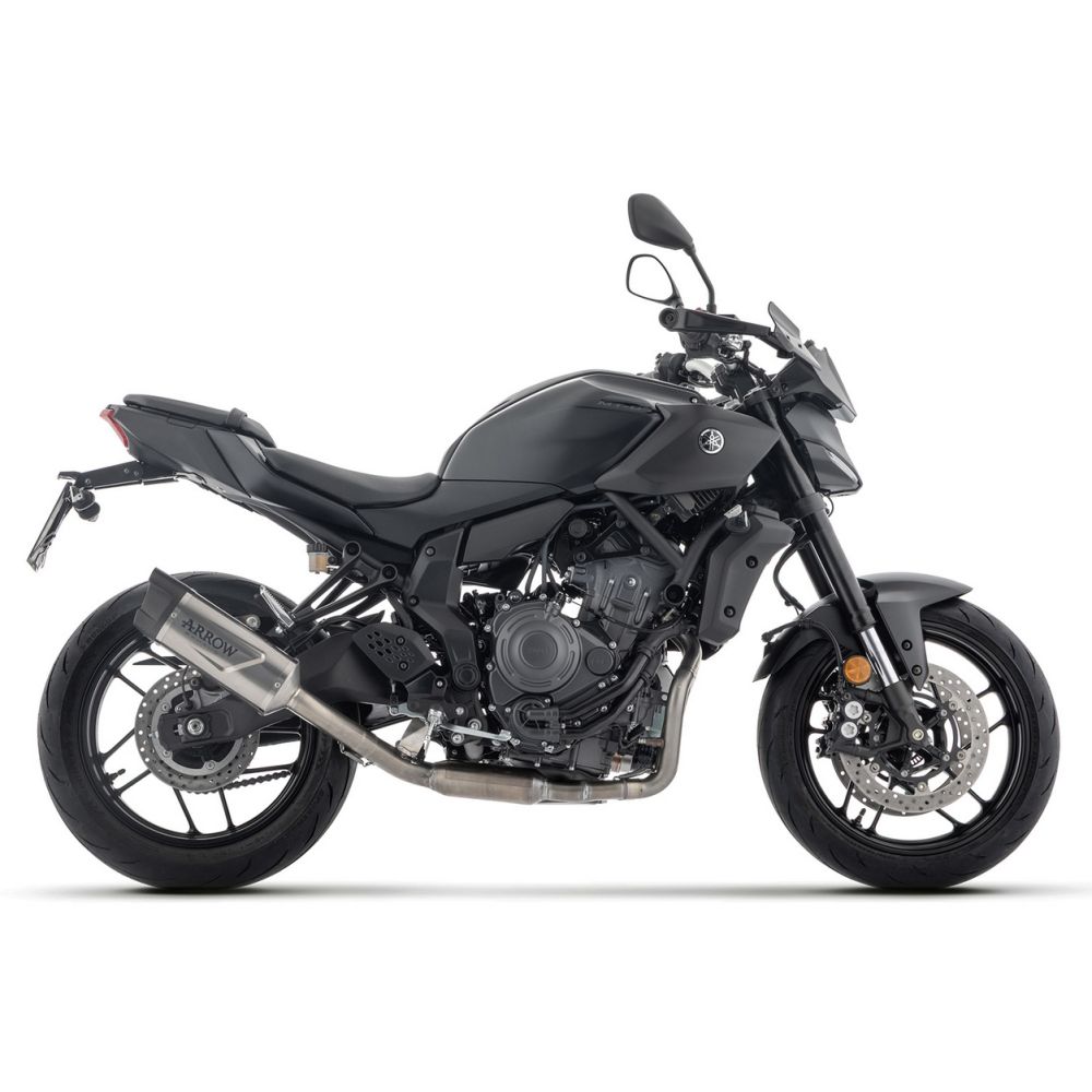 Ligne complète Arrow Indy Race Evo Titane - Yamaha 700 MT-07 2025