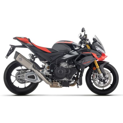 Echappement Arrow Pista raccord Inox - Aprilia Tuono 1100 V4