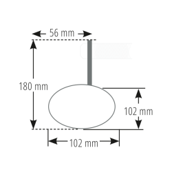Rétroviseur embout de guidon HIGHSIDER Montana