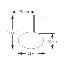 Rétroviseurs embout de guidon HIGHSIDER Wave