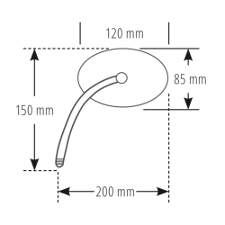 Rétroviseur HIGHSIDER Ferrara 2 chromé