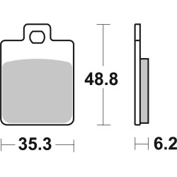 Plaquettes de frein BREMBO...
