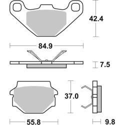 Plaquettes de frein BREMBO...