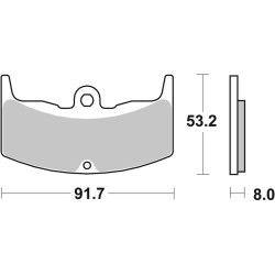 Plaquettes de frein BREMBO...