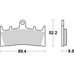 Plaquettes de frein BREMBO...