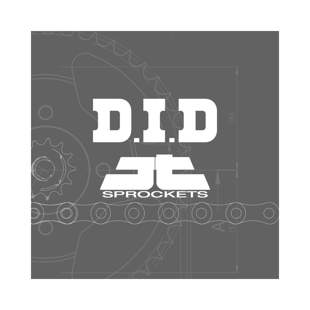 Kit chaîne DID/JT 520ATV2 14/40 renforcé - Suzuki 400 LT-Z