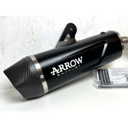 Silencieux Arrow Indy-Race Evo noir embout carbone - Voge 900 DSX 2024