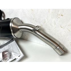 Silencieux Arrow Indy-Race Evo noir embout carbone - Voge 900 DSX 2024