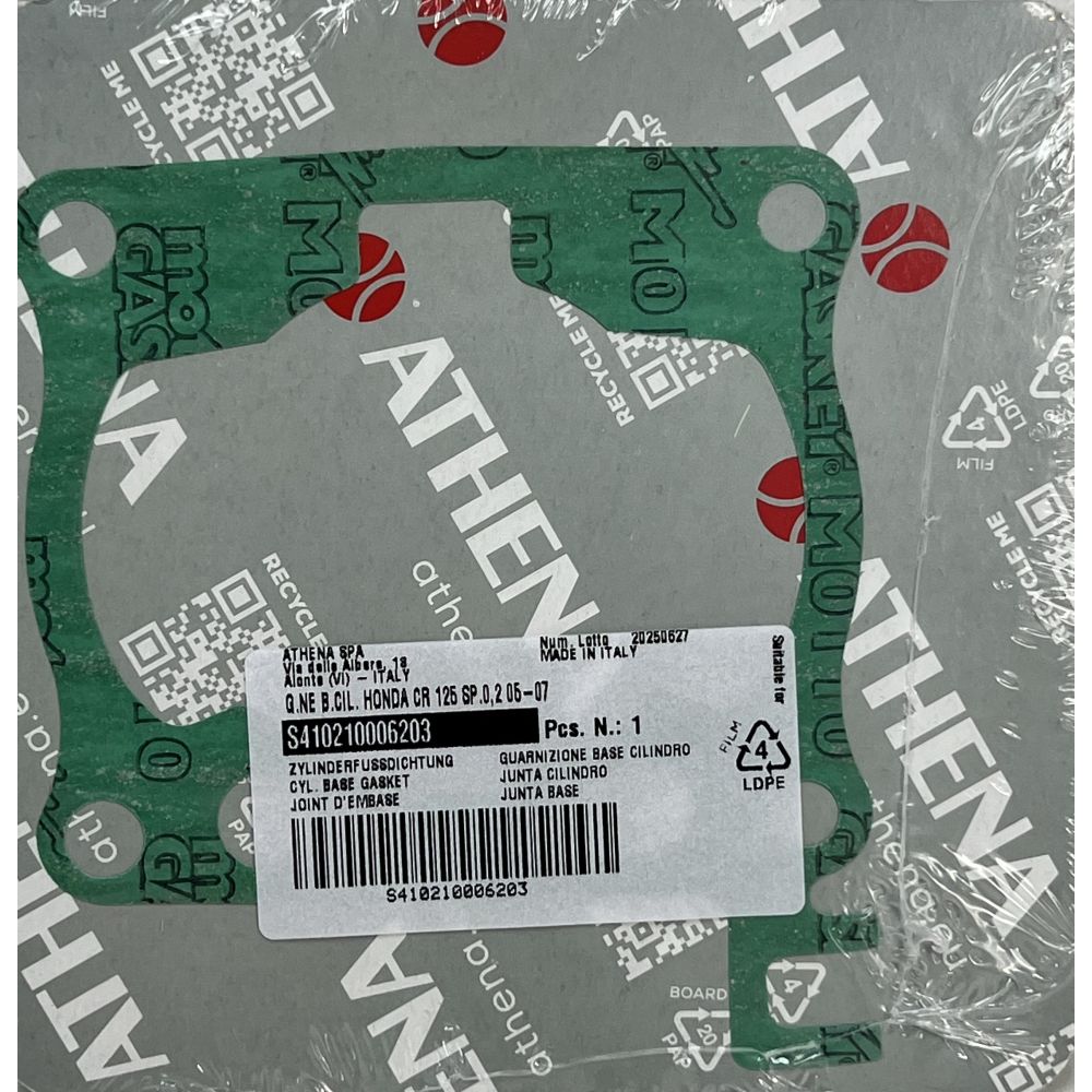 Joint d'embase cylindre 0,2mm - Honda 125 CR 2005-07