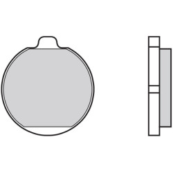 Plaquettes de frein BREMBO route carbone céramique - 07KA0414