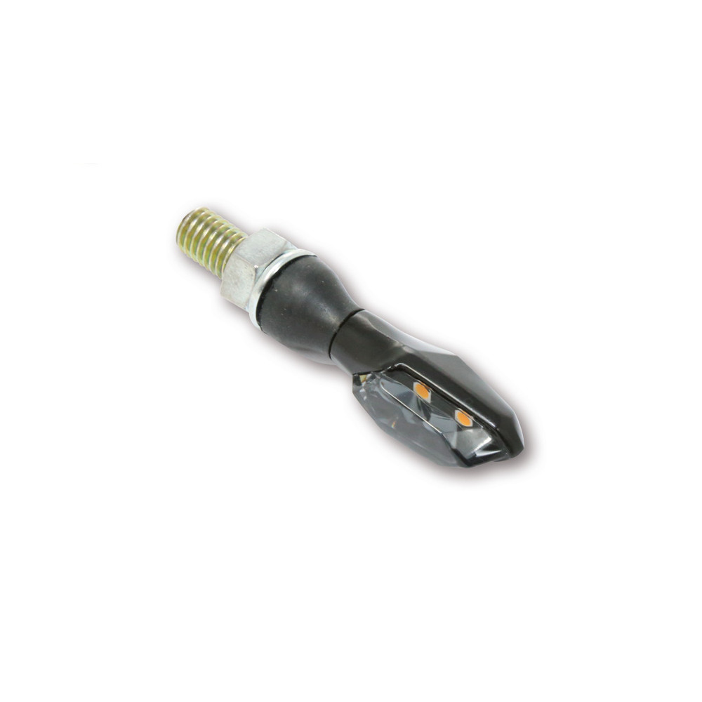 Clignotants LED HIGHSIDER pro - Sonic-X2 - noir/fumé - homologué E - la paire