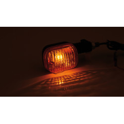 Clignotant HIGHSIDER smart Duc Style homologué - verre orange - l'unité