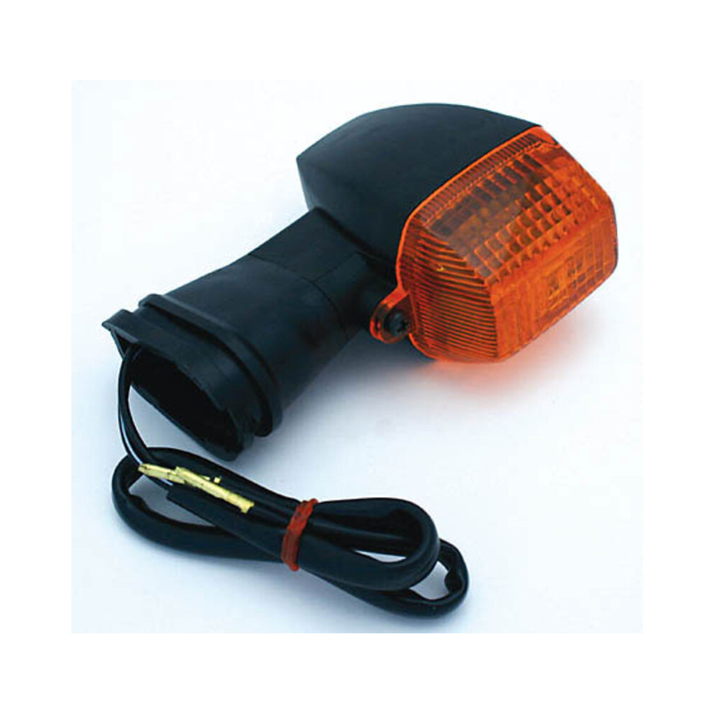 Clignotant style Kawasaki HIGHSIDER smart homologué - verre orange - l'unité