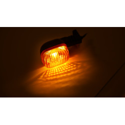 Clignotant HIGHSIDER smart Duc Style homologué - verre orange - l'unité