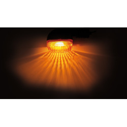 Clignotant HIGHSIDER smart Duc Style homologué - verre orange - l'unité