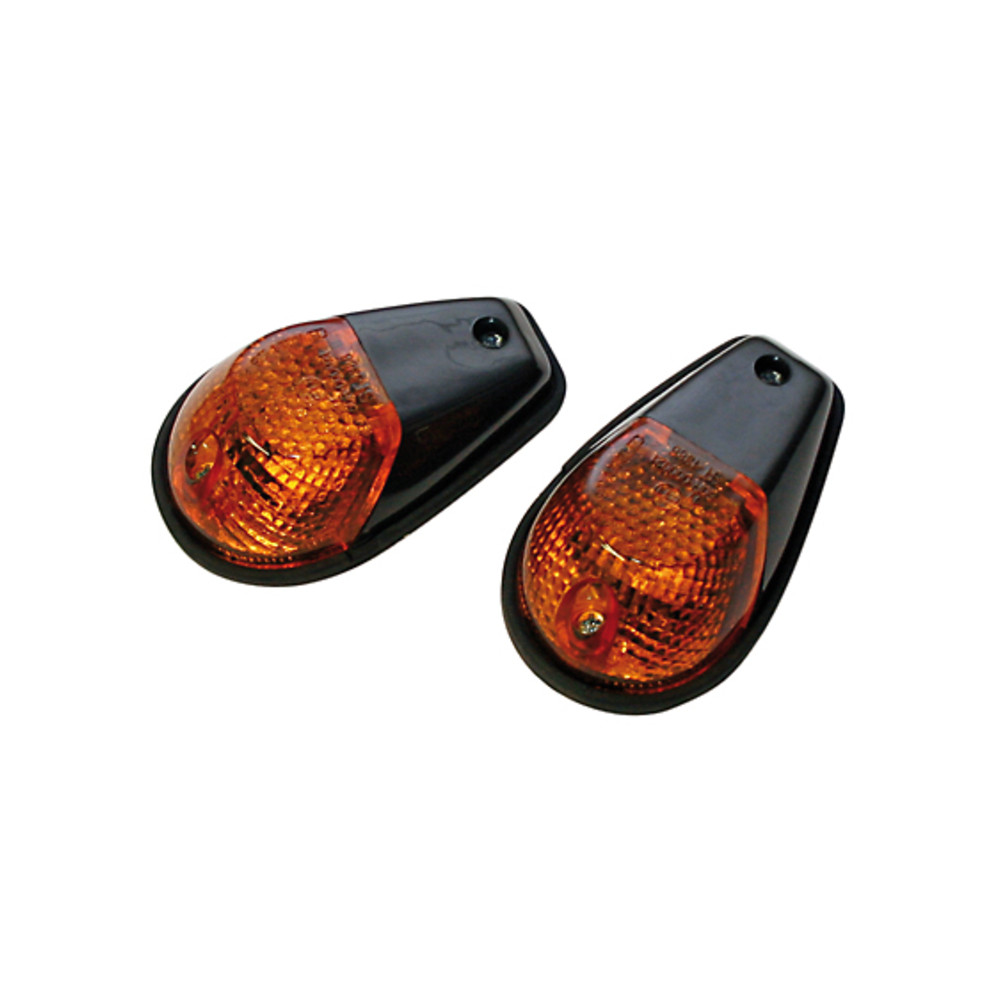 Clignotant de carénage HIGHSIDER smart homologué - verre fumé - la paire