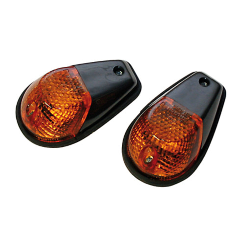 Clignotant de carénage HIGHSIDER smart homologué - verre fumé - la paire