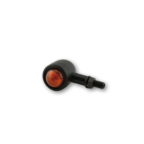 Clignotant HIGHSIDER smart Old School Type 1 homologué - verre orange - la paire