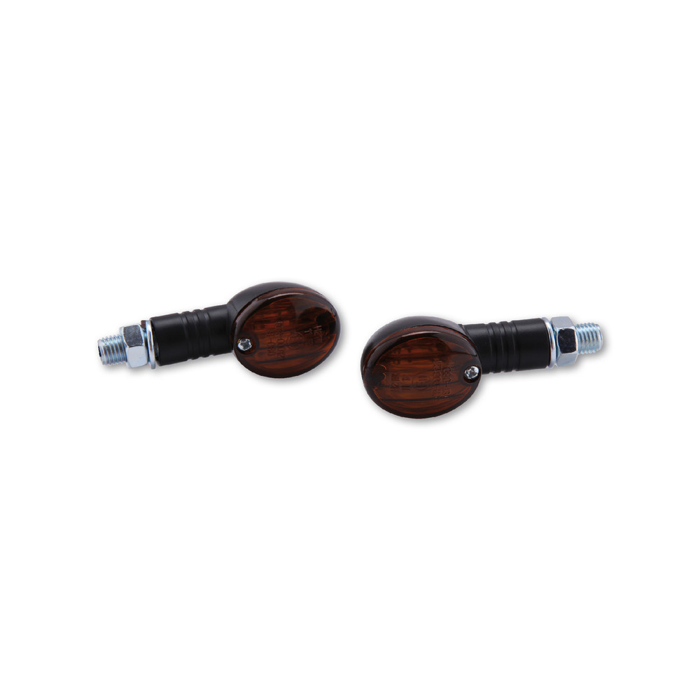 Clignotant HIGHSIDER smart Micro-Flash Mini homologué - verre fumé - la paire