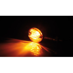 Clignotant HIGHSIDER smart Micro-Flash Mini homologué - verre fumé - la paire