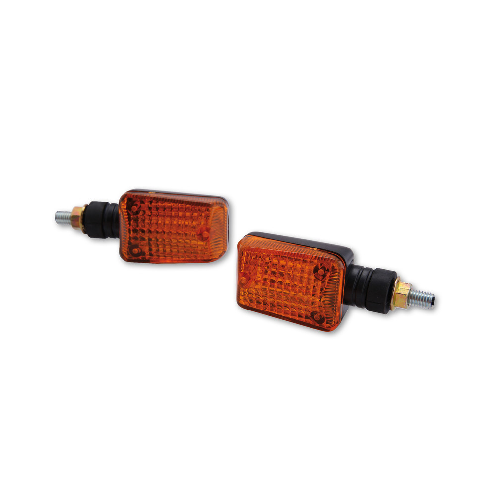 Clignotant HIGHSIDER smart Mini homologué - verre orange - la paire