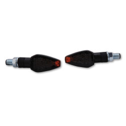 Clignotant LED HIGHSIDER smart Peak homologué - verre fumé - la paire