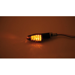 Clignotant LED HIGHSIDER smart Peak homologué - verre fumé - la paire