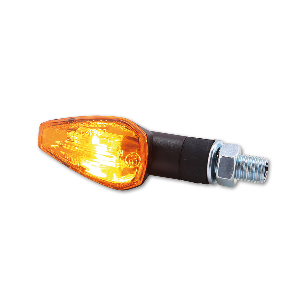 Clignotant HIGHSIDER smart Peak homologué - verre orange - la paire