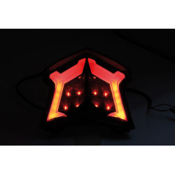 Feu arrière LED style Kawasaki HIGHSIDER smart homologué - l'unité